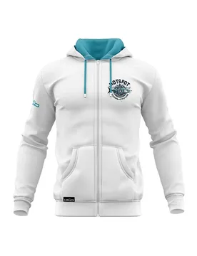 Future Tuna Hoodie White 2XL Men - Hotspot Design - FashionsVida