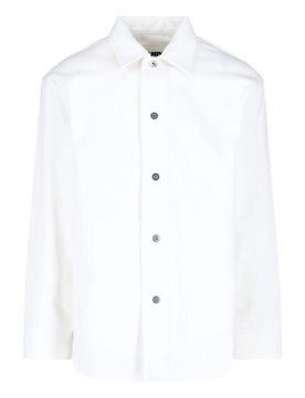 Jil Sander Giacca Camicia In Denim