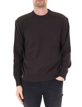 Maglione lana vergine NERO S