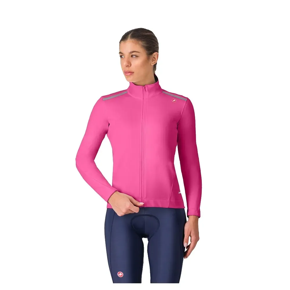 Giacca Espresso Air Violet / Red - Castelli - FashionsVida