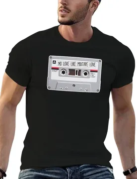 Mixtape Love 80s 90s young romance T-Shirt t shirt man plain anime t shirts oversize cotton t shirt pack T-shirt - Aliexpress - FashionsVida