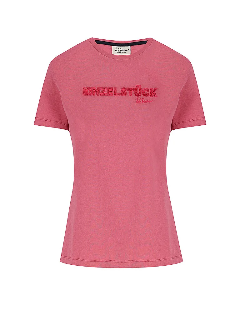 T-Shirt LUEINZELSTUECK rosso L - LUIS TRENKER - FashionsVida