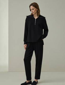 Donna SILKAIRY™ Pantaloni Setosi XL