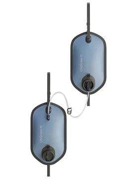 Wasserfilter Flex Gravity Bag Peak Serie 8 Litres + 8 Litres Blau - LifeStraw - FashionsVida