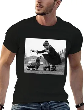 Vintage dog photos Dachshund Dogs retro pet love T-Shirt man t shirt graphic funny t shirts dark humor man tshirt T-shirt - Aliexpress - FashionsVida