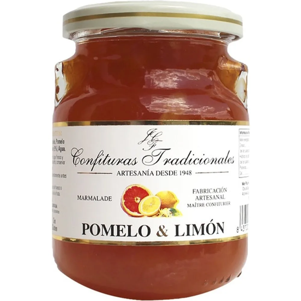 Mermelada extra de pomelo y limón - Confituras Tradicionales - FashionsVida
