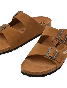 Sandales Bio Suede Dark Stone EU 44