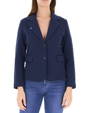 SUN68 Blazer in felpa BLU NAVY L