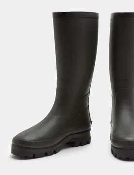 Tall Wellington Boots Dark Green male - M&S - FashionsVida