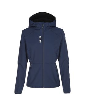 Veste softshell de randonnées Seneca Shield Hoodie bleu marine L