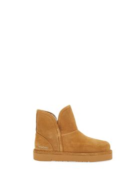Stivaletti pelle scamosciata BEIGE 36