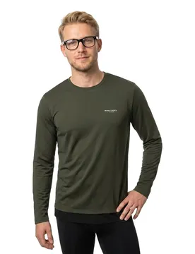 Maglietta A Maniche Lunghe Val Khaki