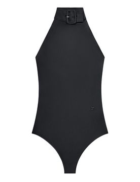 Body a collo alto con fibbia