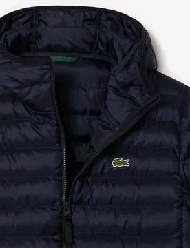 Chaqueta de hombre acolchada hidrófuga - Lacoste - FashionsVida