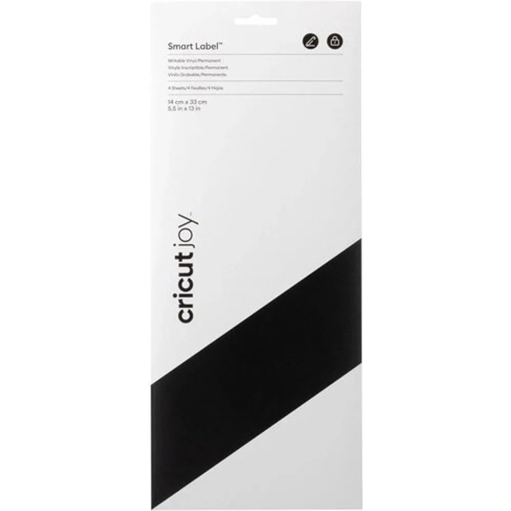 Vinilo Joy Smart Label Permanent negro - Cricut - FashionsVida