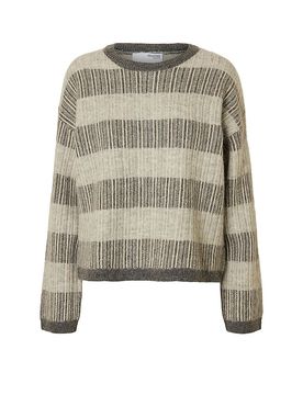 Pullover SLFALVA beige L damen