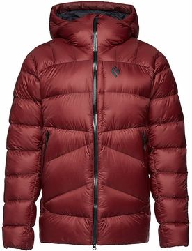 Vision down chaqueta outdoor hombre Granate (XL)