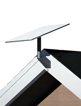 Wall Mount For Antenna Black One Size unisex - Starlink - FashionsVida