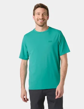 Men's LIFA® Active Solen T-Shirt Green XL - Dark Mint Green - Male - Helly Hansen - FashionsVida