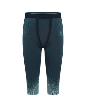 Tight intimo da uomo POW Blackcomb 3/4 blu M - Odlo - FashionsVida
