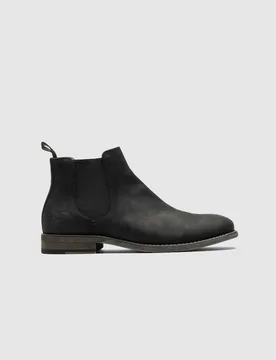 Leather Chelsea Boots Black male - Rodd & Gunn - FashionsVida