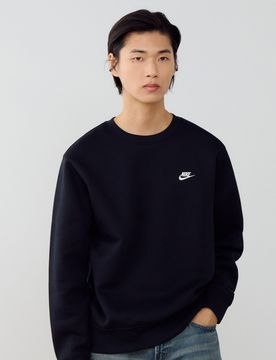 Sweat Crew Club noir/blanc l