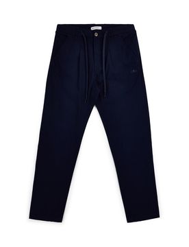 Pantaloni blu con coulisse e tasche NBY008 L