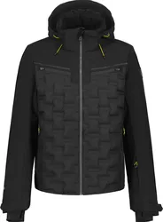 Gesteppte Skijacke/Snowboardjacke Emmet M Noir für Herren Größe M schwarz