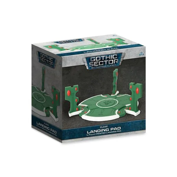 Battlefield in a Box - Gothic Sector: Eldar Landing Pad (x1) - Gale Force Nine - FashionsVida