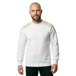 Sweat-shirt Food & Care 20084 White / Curry Gold 6XL