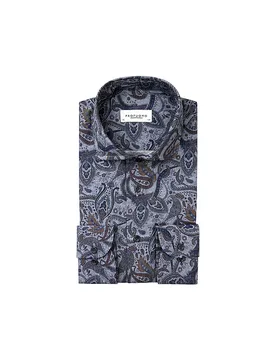 Camicia Regular Fit blu 38 - Profuomo - FashionsVida