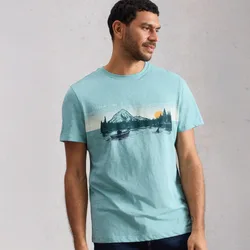 Abersoch Fishin Fairtrade Graphic T-Shirt