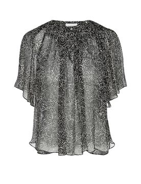 Blusenshirt NESLYA schwarz 38 damen