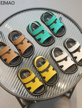 Children's Summer New Boys and Girls' Soft Sole Anti Slip Beach Shoes Casual Children's Sandals Small Children's Dual-purpose - Aliexpress - FashionsVida
