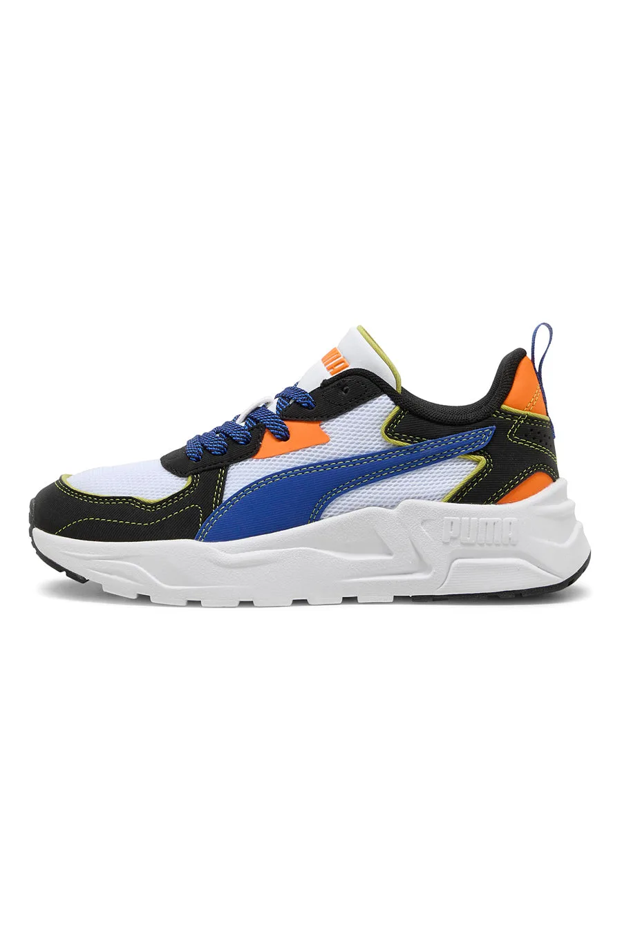 Sneakers Bianche con Dettagli Blu e Arancione TRINITY LITE STARBLITZ JR 38 - Puma - FashionsVida