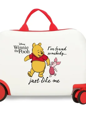 Maleta infantil 2 ruedas multidireccionales Winnie & Piglet con capacidad de 24L en - Disney - FashionsVida