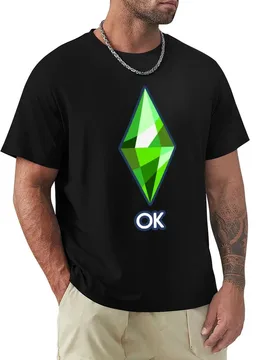The Sims 4 OK - Loading Screen v2 T-Shirt Running Gym Short Sleeve Sports Tee - Aliexpress - FashionsVida
