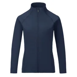 Womens/ladies Refresh Full Zip Midlayer (Navy) - Size 16 Uk