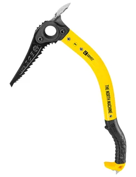 Bergsteiger-Eisaxt Ice Axe The North Machine  (W/Ice, Adze) Vario Yellow Gelb - Grivel - FashionsVida