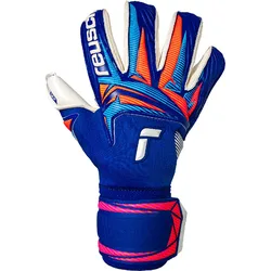 Gants De Gardien De But Attrakt Gold X Roll Finger Sharp Blu / White / Shock Orange 8.5 unisex