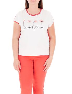 T-shirt in viscosa PANNA M