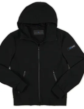 Con Cappuccio Tess Scuba NODE 100 NERO - UP TO BE - FashionsVida