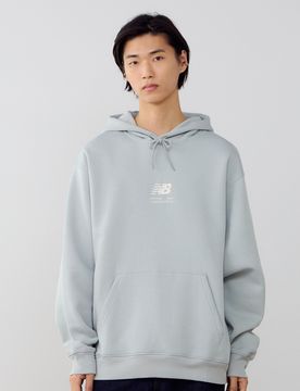 Hoodie Boston Logo vert/beige l
