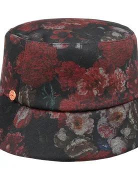 Maite Flower Bucket Cloth Hat by - black-bordeaux - Damen - Size: L (59-60 cm) - Mayser - FashionsVida