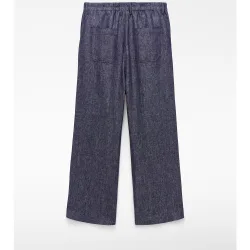 Pantalones de lino de hombre relaxed fit en lino europeo