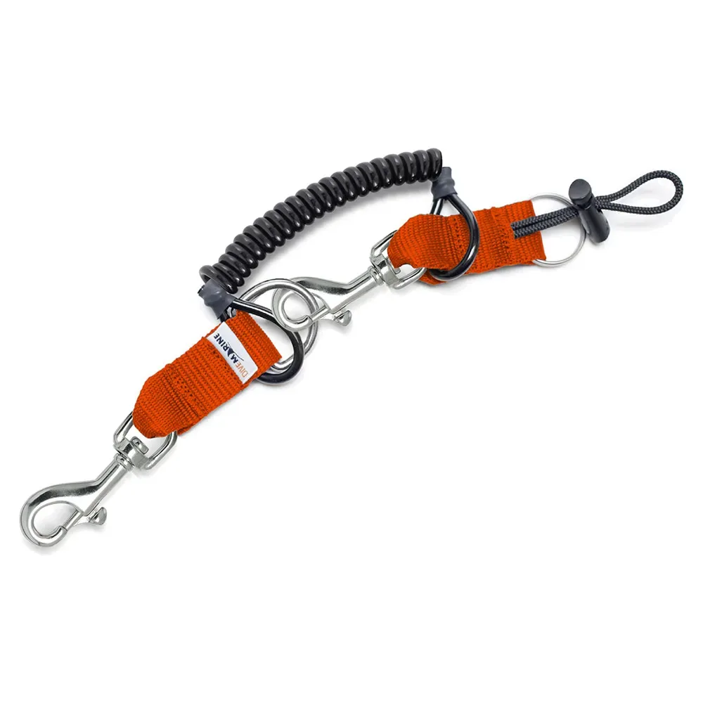 Estensore Con Doppio Gancio E Anello A D Acciaio Inossidabile - Divemarine - FashionsVida