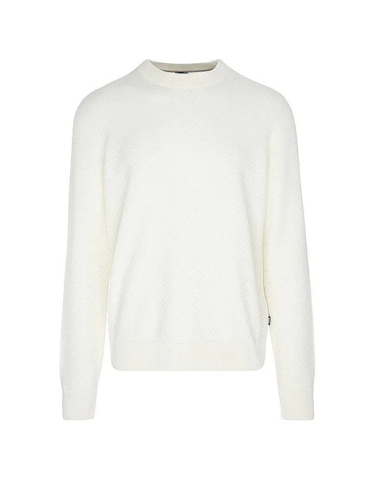 Boss Pullover H-LOFRANCO crema L - BOSS - FashionsVida