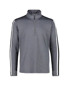 Zipshirt intimo da uomo Softtech Melange anni '70 grigio 54 - CMP - FashionsVida