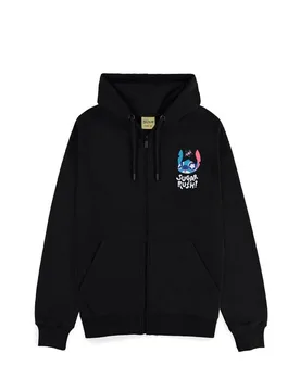 Disney Kapuzenjacke - Stitch - S bis XXL - für Männer - Größe XL - schwarz - Lizenzierter Fanartikel - Männer - male - Lilo & Stitch - FashionsVida