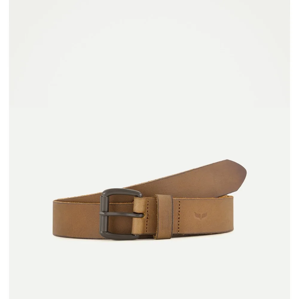 Cinturón de hombre hebilla piel - Green Coast - FashionsVida